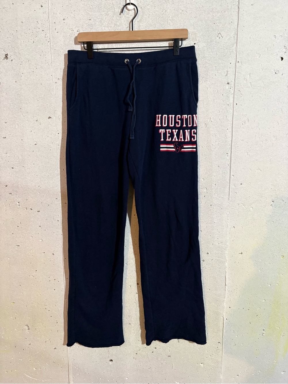 PINK Houston Texans Wide Leg Sweatpants | Size: Medium